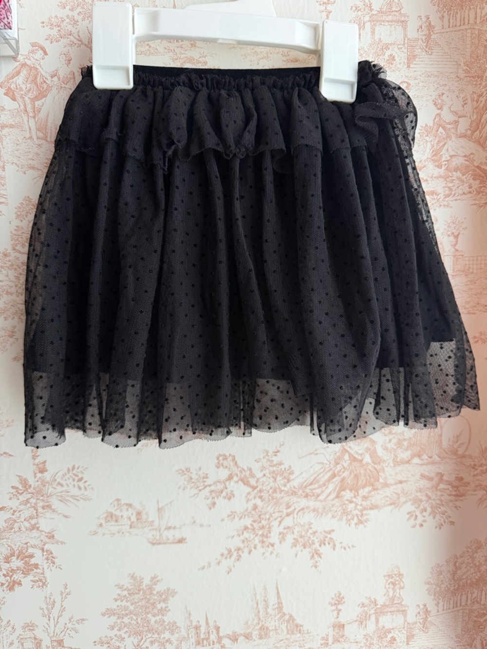 Zara Kids Black Layered Tulle Skirt for Girls. Size 2-3 years